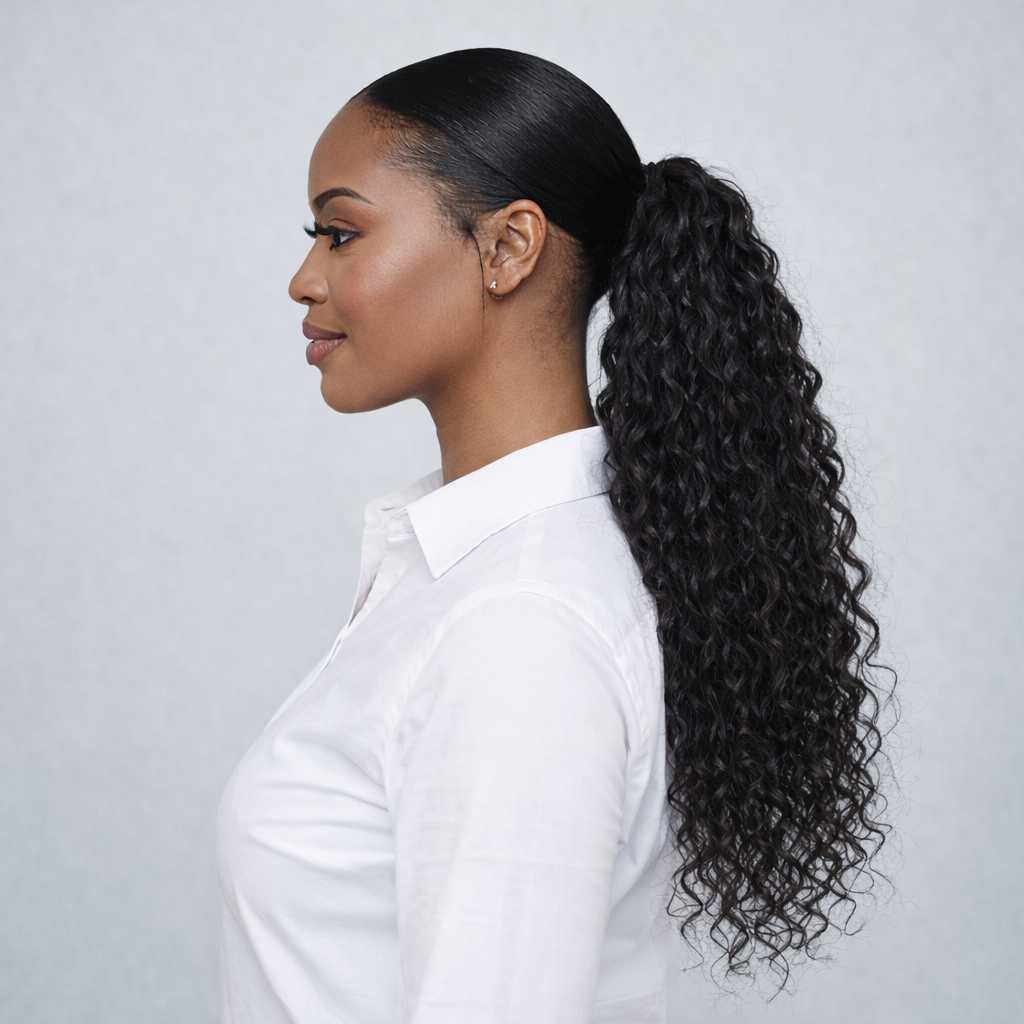 Drawstring Installation Drawstring Ponytail - Easy, Stylish Hair Extensions