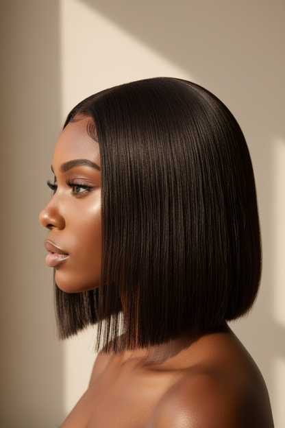 The CEO Classic Bob – 14" Straight Lace Front Wig